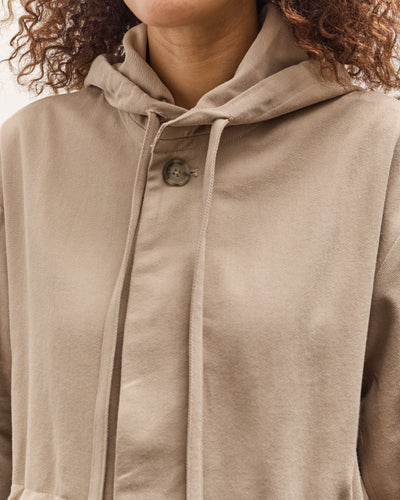 Lauren Manoogian Hooded Trench, Washed Moth