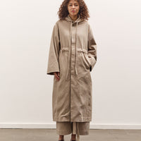 Lauren Manoogian Hooded Trench, Washed Moth