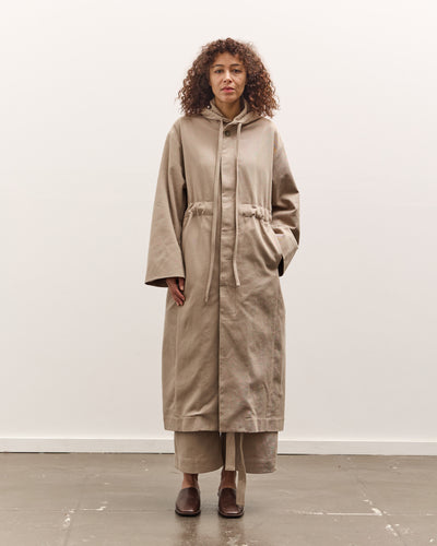 Lauren Manoogian Hooded Trench, Washed Moth