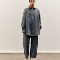 Lauren Manoogian Worn Gaiter Shirt, Worn Denim