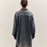 Lauren Manoogian Worn Gaiter Shirt, Worn Denim