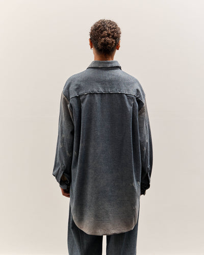 Lauren Manoogian Worn Gaiter Shirt, Worn Denim