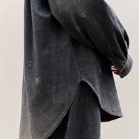 Lauren Manoogian Worn Gaiter Shirt, Worn Denim