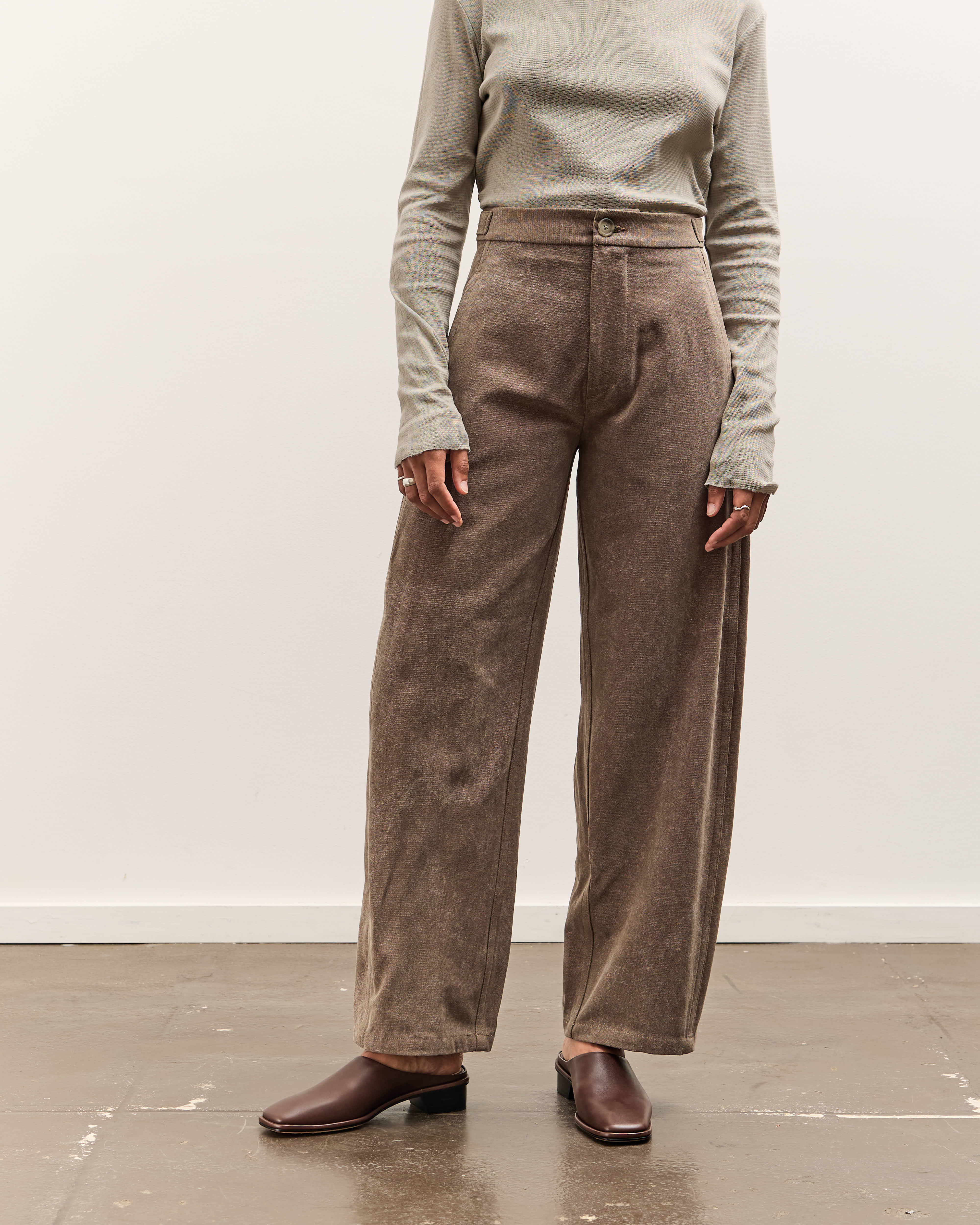 Lauren Manoogian Canvas Pants, Washed Cinder – Glasswing