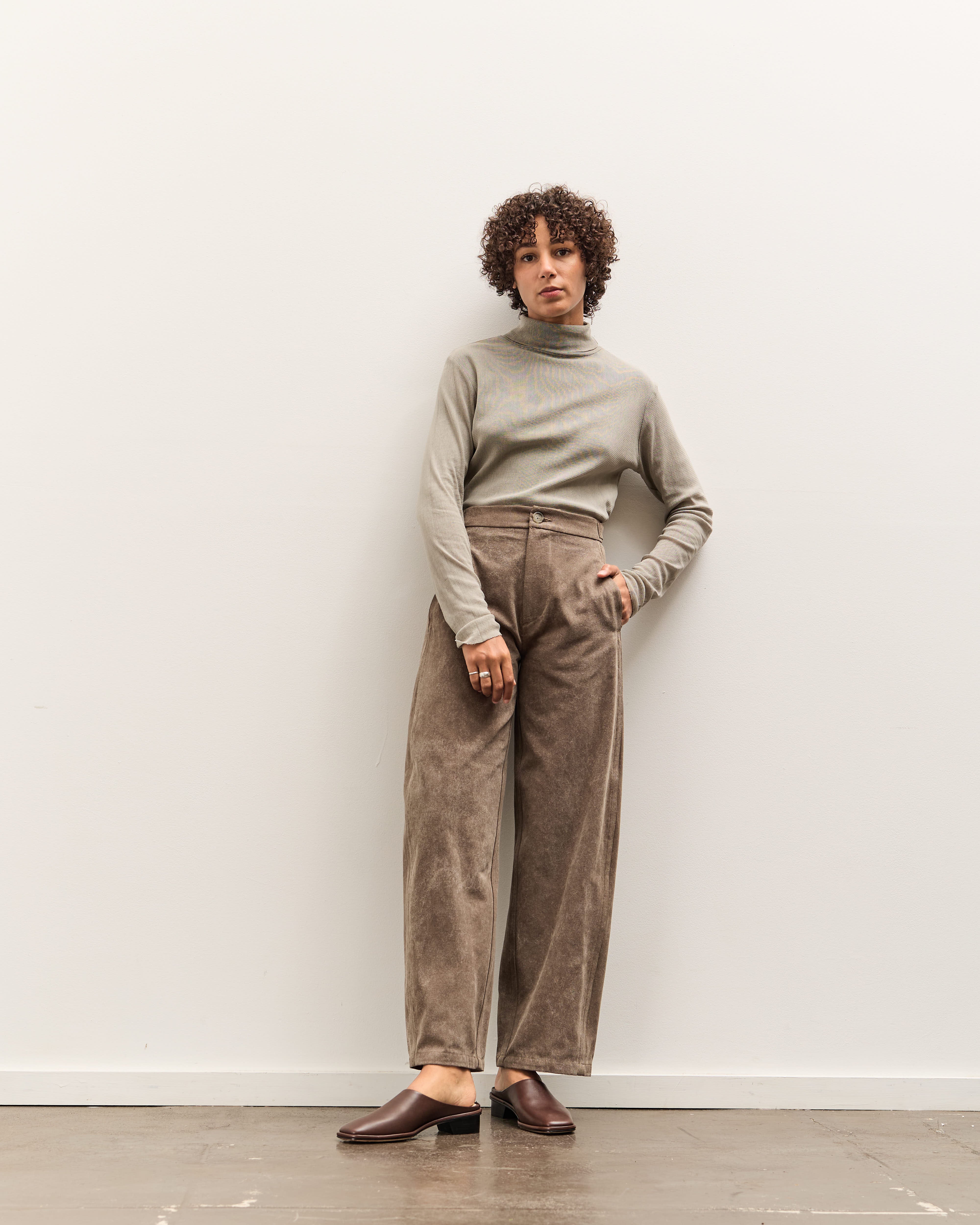 Lauren Manoogian Canvas Pants, Washed Cinder – Glasswing