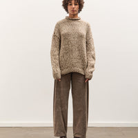 Lauren Manoogian Handknit Paint Rollneck, Tobacco Paint