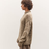Lauren Manoogian Handknit Paint Rollneck, Tobacco Paint