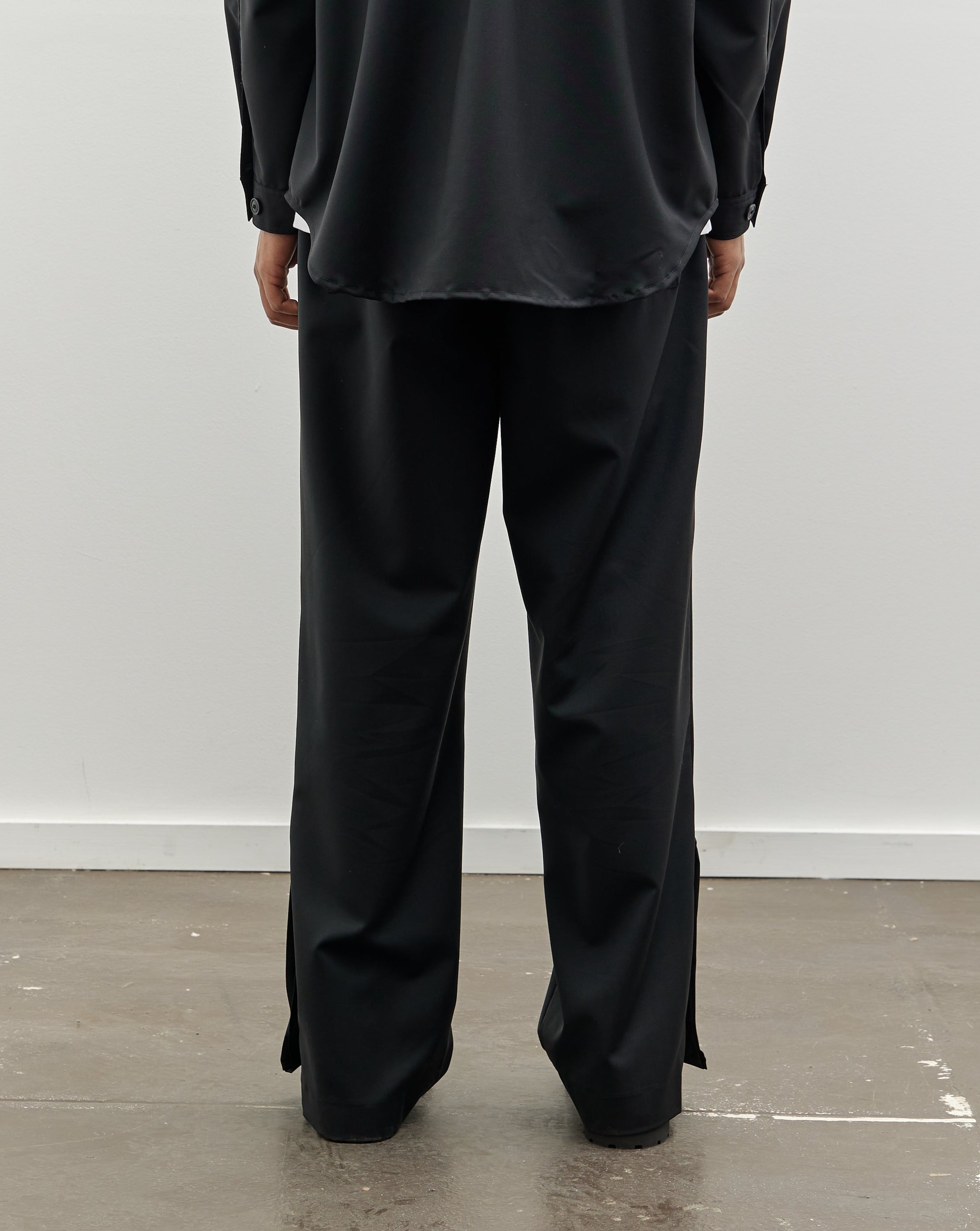 Lownn Long Straight Pant, Black – Glasswing
