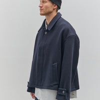 Lownn Short Mac Coat, Navy