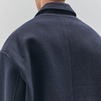 Lownn Short Mac Coat, Navy