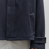 Lownn Short Mac Coat, Navy