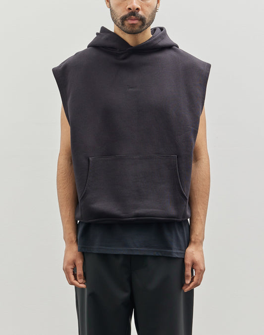 Lownn Sleeveless Hoody, Black