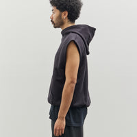 Lownn Sleeveless Hoody, Black