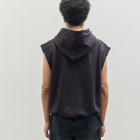 Lownn Sleeveless Hoody, Black