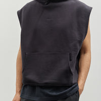 Lownn Sleeveless Hoody, Black