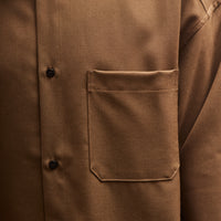 Lownn Wool Classic Shirt, Brown