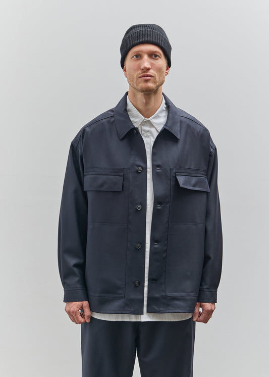 Lownn Workwear Shirt, Navy