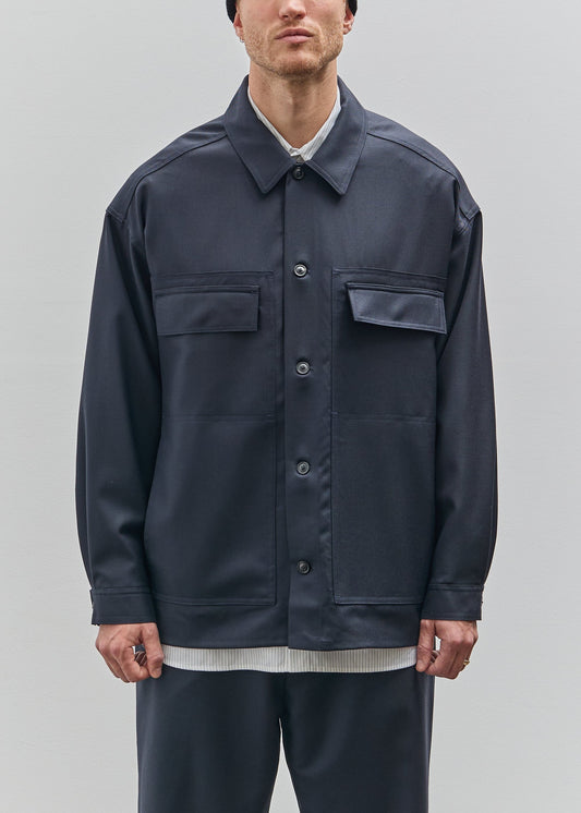 Lownn Workwear Shirt, Navy