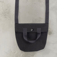 MAN-TLE R0B4 Mini Tote, Black Nylon
