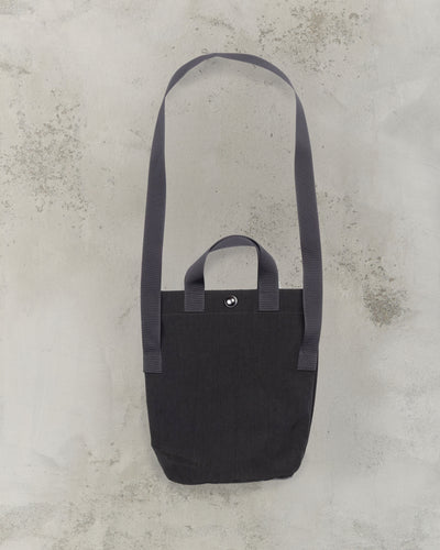 MAN-TLE R0B4 Mini Tote, Black Nylon