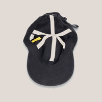 MAN-TLE R20C1 Shallow Cap, Black Linen
