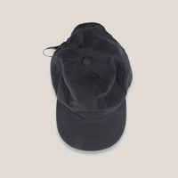 MAN-TLE R20C1 Shallow Cap, Black Linen