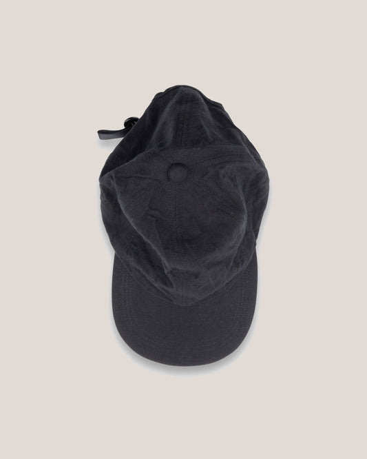 MAN-TLE R20C3 Deep Cap, Black Linen