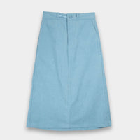 MAN-TLE W-R19P7 High Wide Skirt, Blue