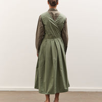 MAN-TLE W-R19A8 Korean Apron Dress, Gum