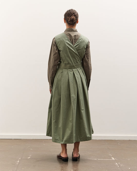 MAN-TLE W-R19A8 Korean Apron Dress, Gum 3 MAN-TLE W-R19A8 Korean Apron Dress, Gum 3