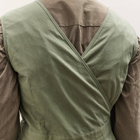 MAN-TLE W-R19A8 Korean Apron Dress, Gum