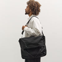 MAN-TLE R0G2 Snap Messenger, Black Nylon