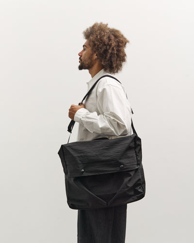 MAN-TLE R0G2 Snap Messenger, Black Nylon