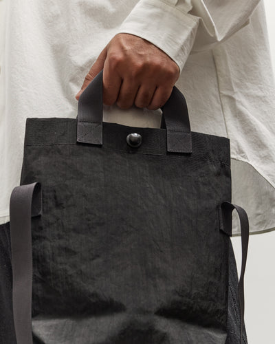 MAN-TLE R0B4 Mini Tote, Black Nylon