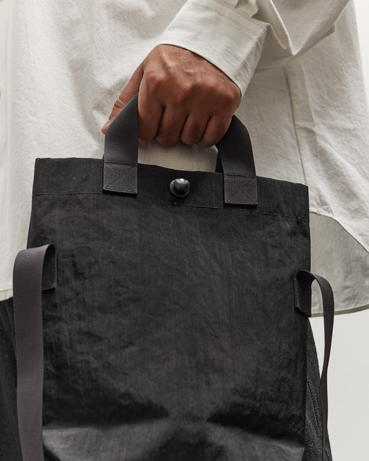 MAN-TLE R0B4 Mini Tote, Black Nylon