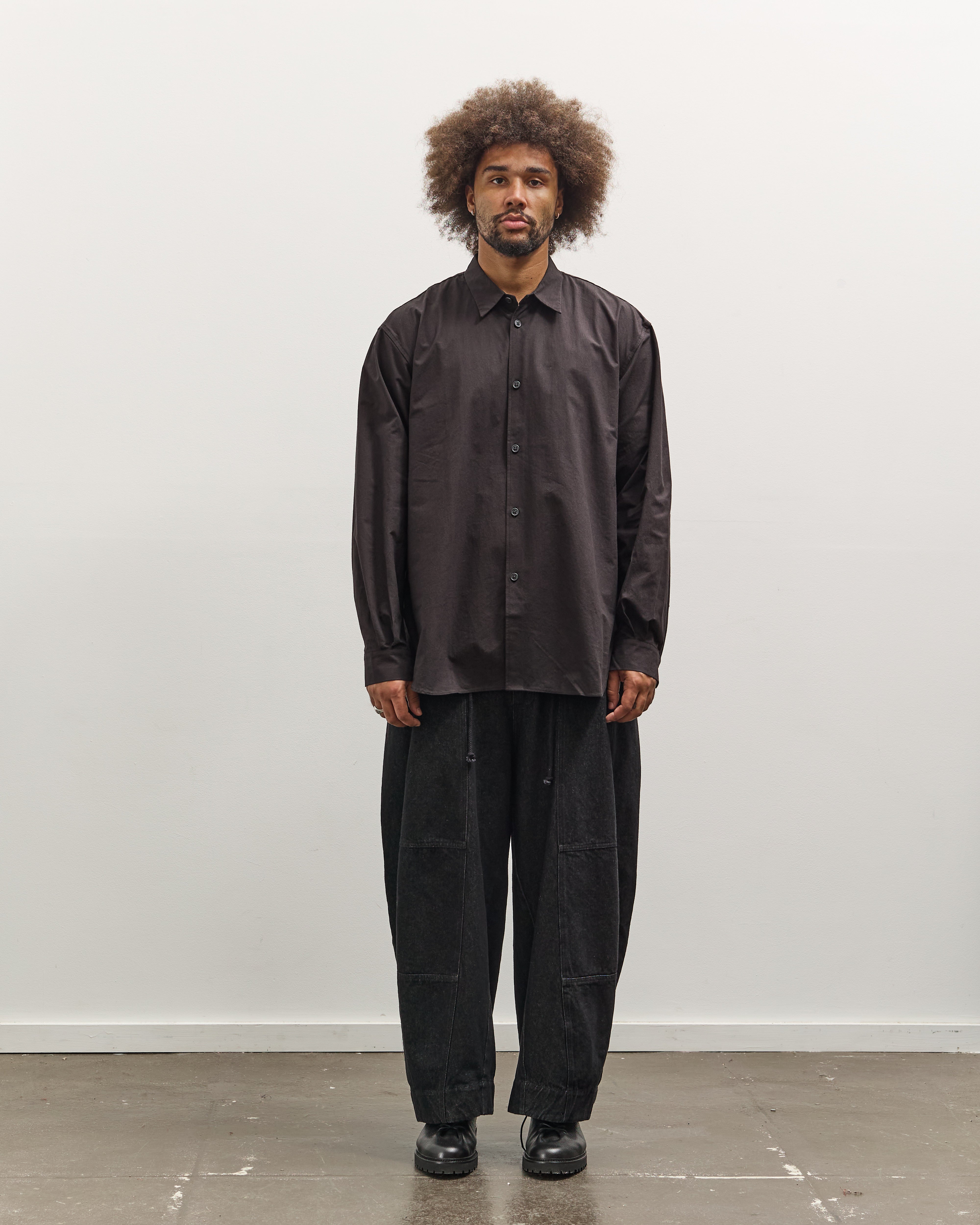 MAN-TLE R0S8 Weather Shirt, Black Weather – Glasswing