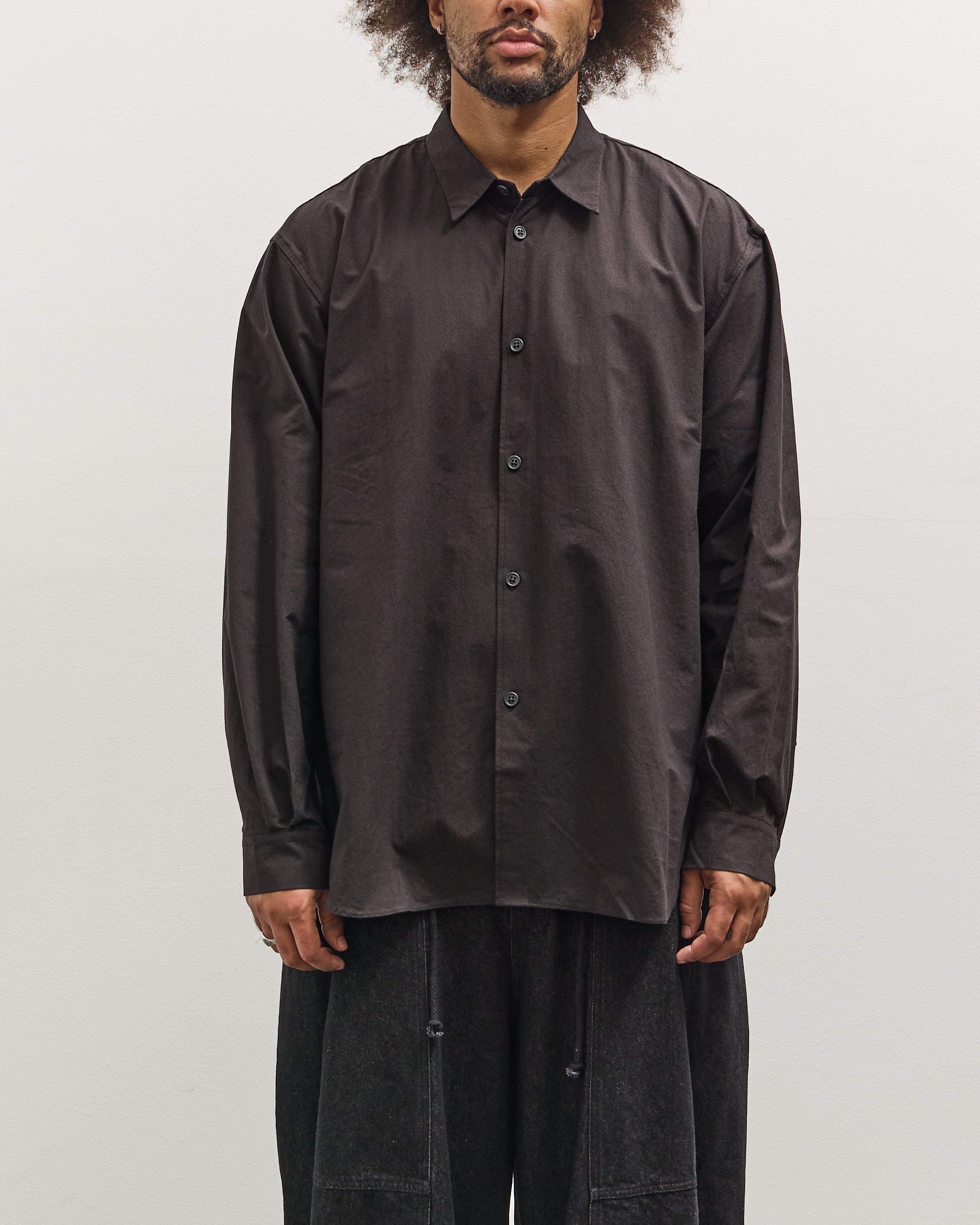 MAN-TLE R0S8 Weather Shirt, Black Weather – Glasswing