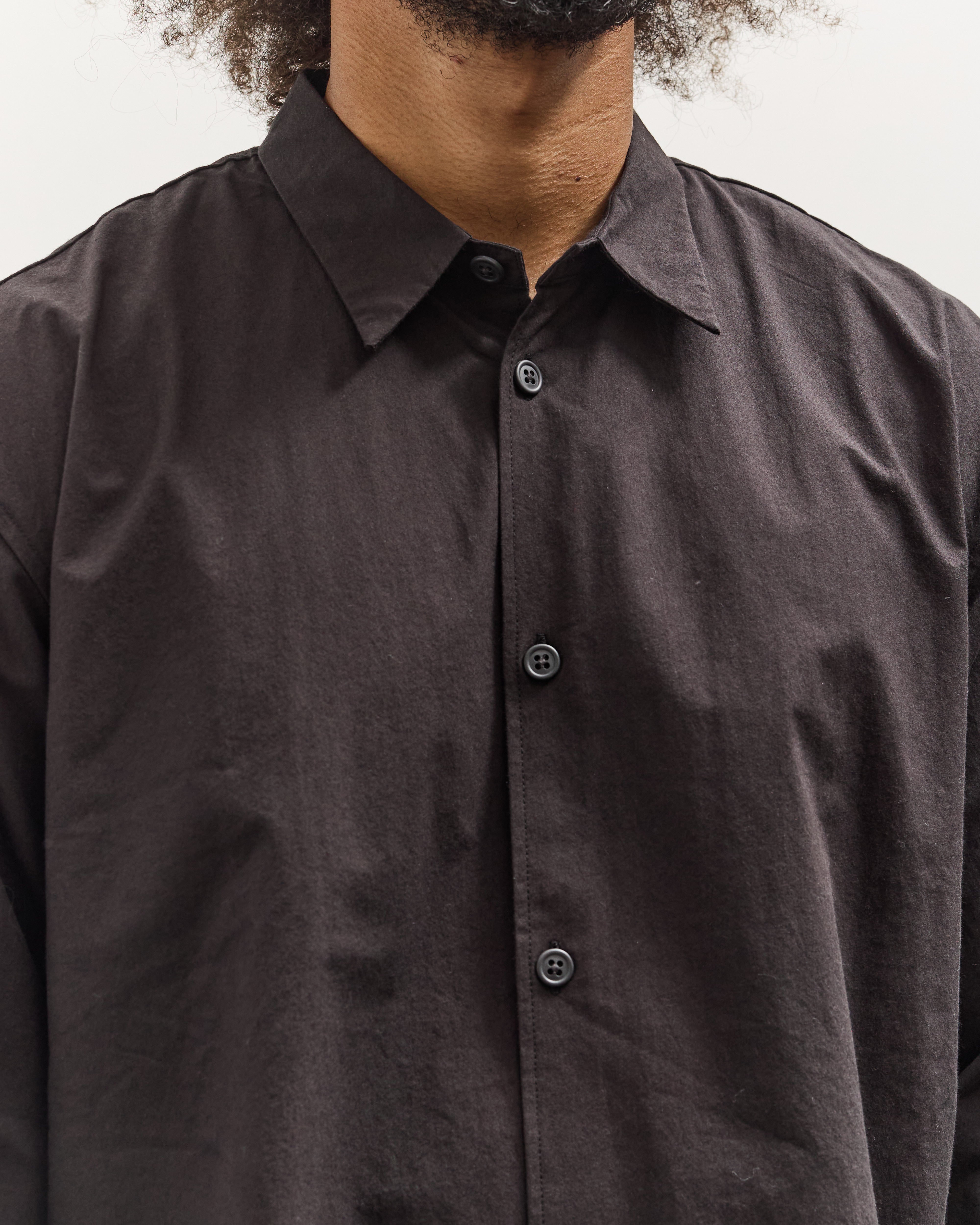 MAN-TLE R0S8 Weather Shirt, Black Weather – Glasswing