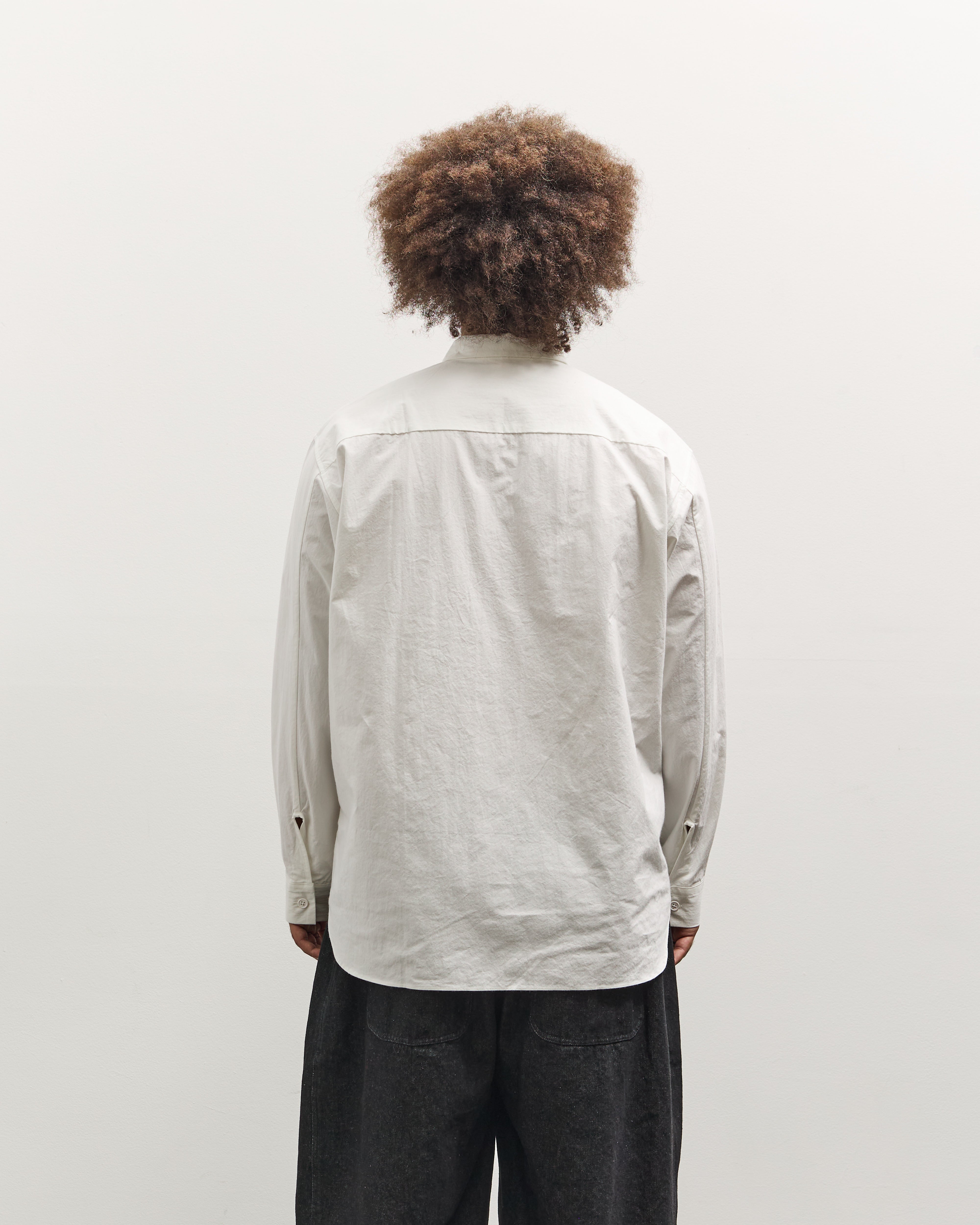 R0S8 Weather Shirt, White Weather – Glasswing
