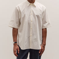 MAN-TLE ROS9 S/S Weather Shirt 160 Crunch, White