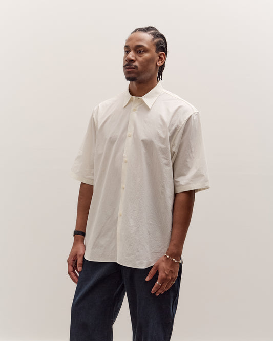 MAN-TLE ROS9 S/S Weather Shirt 160 Crunch, White