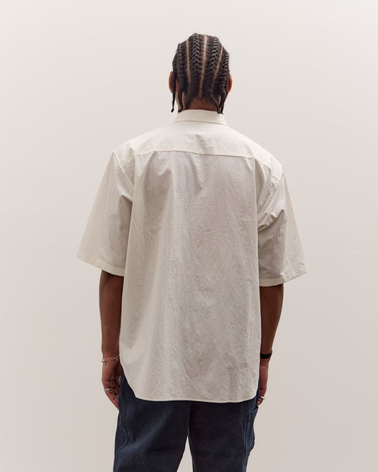 MAN-TLE ROS9 S/S Weather Shirt 160 Crunch, White