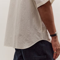 MAN-TLE ROS9 S/S Weather Shirt 160 Crunch, White