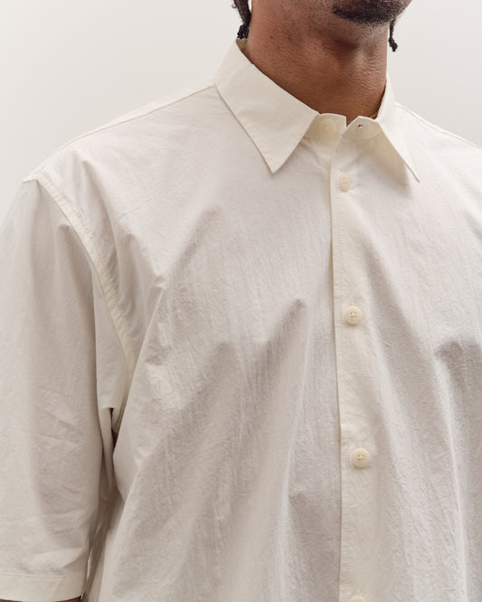 MAN-TLE ROS9 S/S Weather Shirt 160 Crunch, White