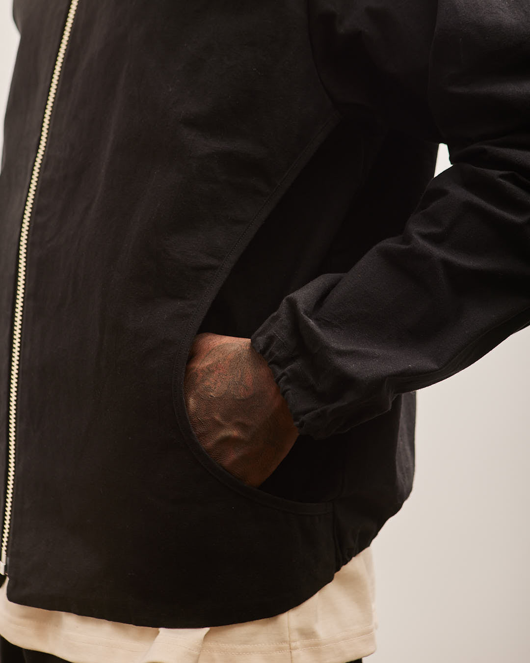 【3MAN】 スリーマン TOGGLE JACKET Men's high gauge cardboard jacket｜スリードッツ オフィシャル