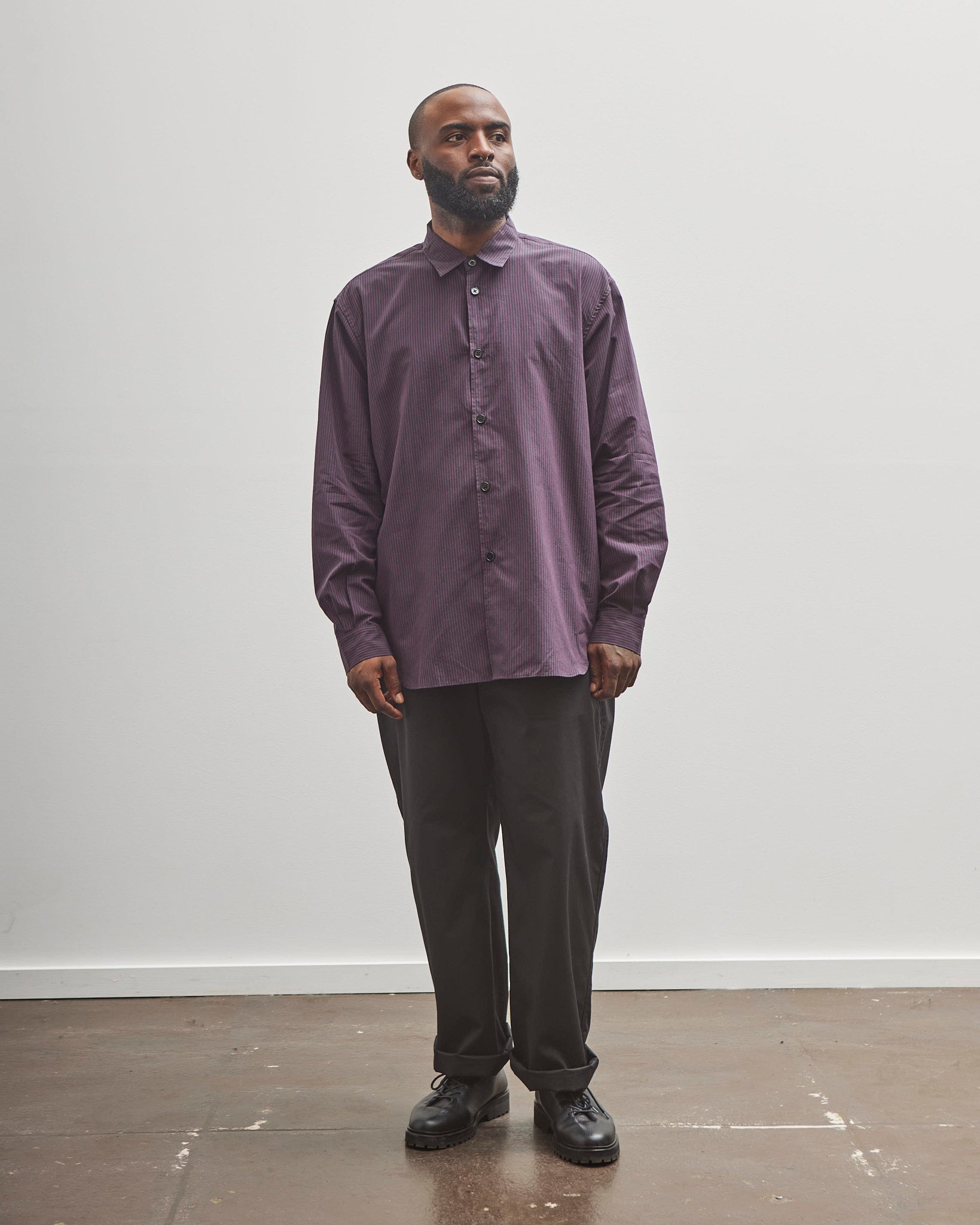 MAN-TLE R17S8 Shirt, Pink Pin – Glasswing