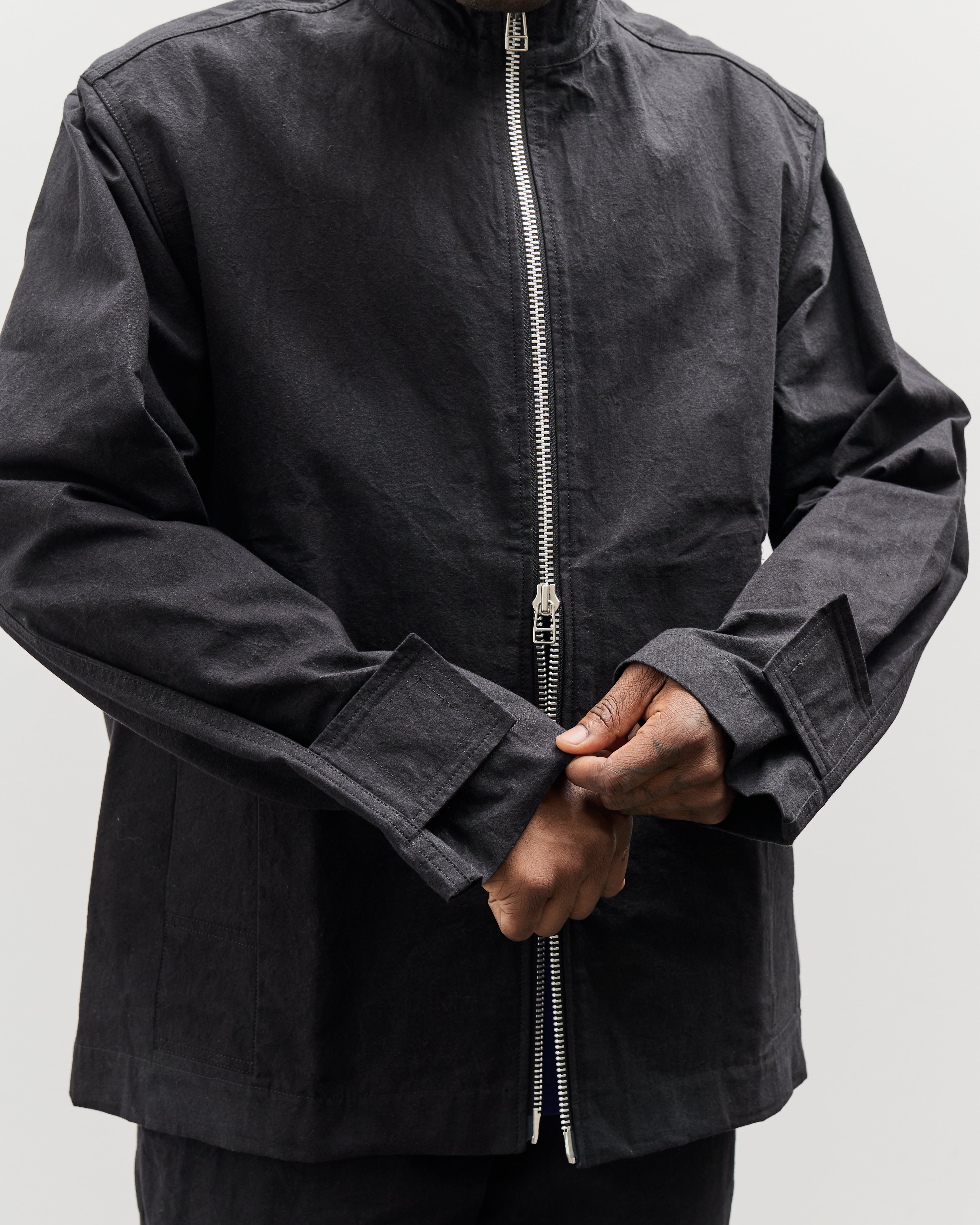 MAN-TLE R18S7 Block Jacket, Black Wax – Glasswing