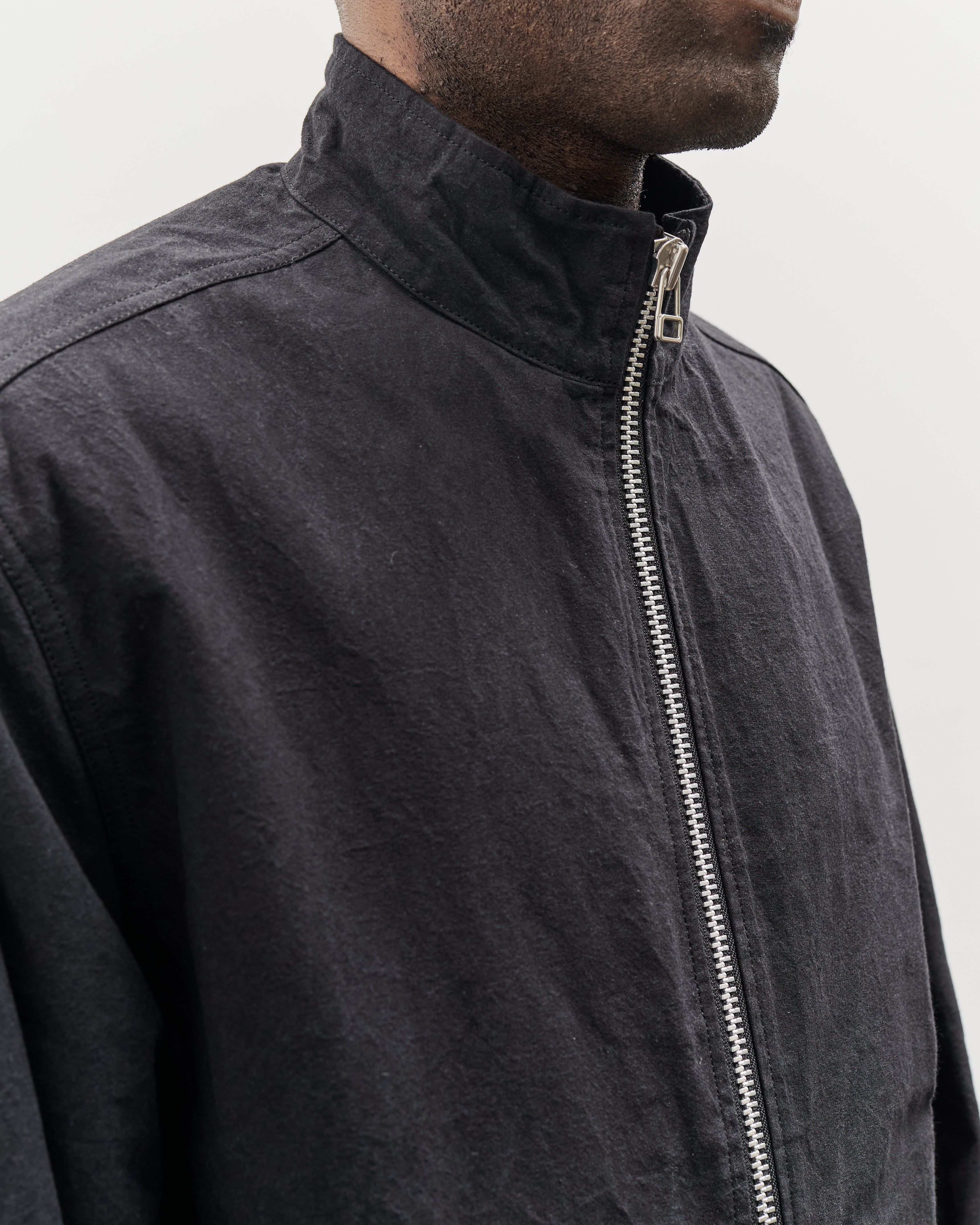 MAN-TLE R18S7 Block Jacket, Black Wax – Glasswing