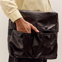 MAN-TLE R20G4 Mini Messenger, Black Hide