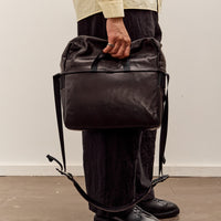 MAN-TLE R20G4 Mini Messenger, Black Hide